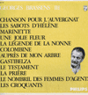 Georges Brassens - Collection Faux bois