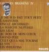 Georges Brassens - Collection Faux bois