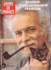 Achat - Vente de magazines de revues et de photos - collection - Georges Brassens