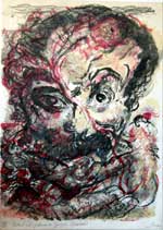 Portrait de G.Brassens par Parsus