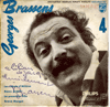 AUTOGRAPHES Georges Brassens 