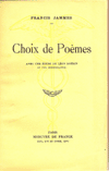 Choix de Poèmes