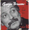 Discographie  Georges Brassens 45 TOURS - 17 CM - 1, 3, 4, 5 TITRES