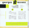 Discographie  Georges Brassens 45 TOURS - 17 CM - 1, 3, 4, 5 TITRES