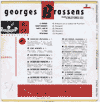 Discographie  Georges Brassens 45 TOURS - 17 CM - 1, 3, 4, 5 TITRES