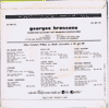 Discographie  Georges Brassens 45 TOURS - 17 CM - 1, 3, 4, 5 TITRES