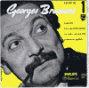 Discographie  Georges Brassens 45 TOURS - 17 CM - 1, 3, 4, 5 TITRES