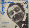 Discographie  Georges Brassens 45 TOURS - 17 CM - 1, 3, 4, 5 TITRES