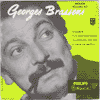 Discographie  Georges Brassens 45 TOURS - 17 CM - 1, 3, 4, 5 TITRES