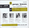 Discographie  Georges Brassens 45 TOURS - 17 CM - 1, 3, 4, 5 TITRES