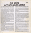 Discographie - Georges Brassens 