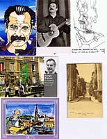 Cartes postals - GEORGES BRASSENS