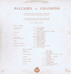 Discographie des interprètes de Georges Brassens - 33 tours/30 cm