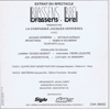 Discographie des interpetes de Georges Brassens sur  45 TOURS - 17 CM -