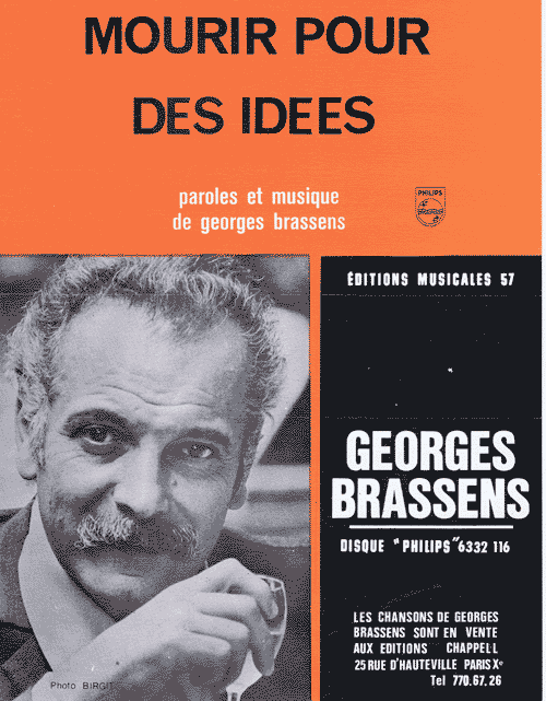 Partitions Georges Brassens
