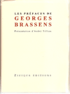 Les préfaces de Georges Brassens